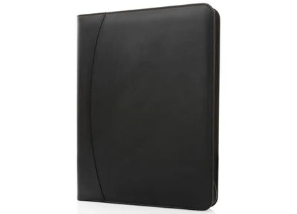 Deluxe Tech Portfolio RCS rPU mit Reißverschluss - schwarz - Aktenmappe, Ordner, Schreibmappe TK Gruppe® Grosshandel 