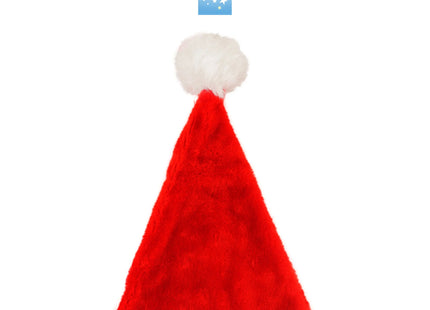 Deluxe Weihnachtsmann-Hütte für Erwachsene, 29 cm x 42 cm, festliche Kopfbedeckung TK Gruppe® Grosshandel 
