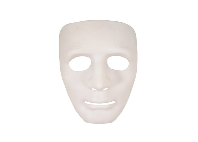 Deluxe Weiße Gesichtsroboter-Maske – Hochwertige, innovative Technik für Roboterfans TK Gruppe® Grosshandel 