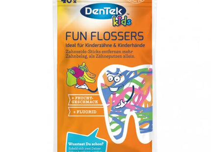 DenTek Fun Flossers 40-Count Pack: Dental Floss Picks for Kids - Oral Hygiene Accessories TK Gruppe® Grosshandel 