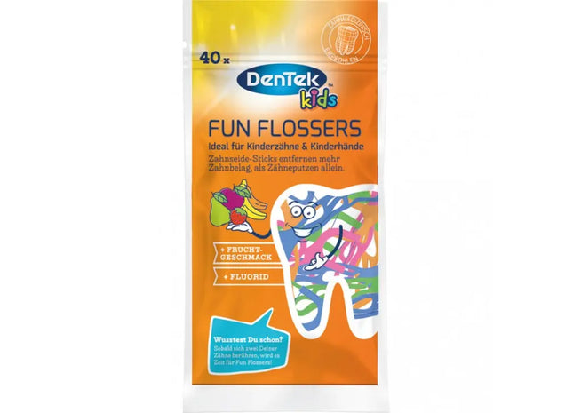 DenTek Fun Flossers 40-Count Pack: Dental Floss Picks for Kids - Oral Hygiene Accessories TK Gruppe® Grosshandel 