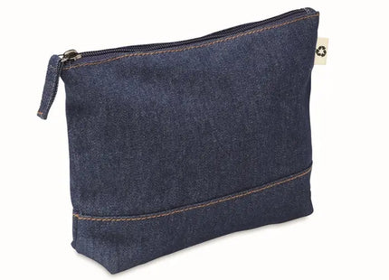 Denim Kosmetiktasche STYLE POUCH in Blau - Trendy & Praktisch TK Gruppe® Grosshandel 