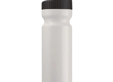 Design Sportflasche 750 ml, Weiß-Schwarz, Groß & Stilvoll für Aktive TK Gruppe® Grosshandel 