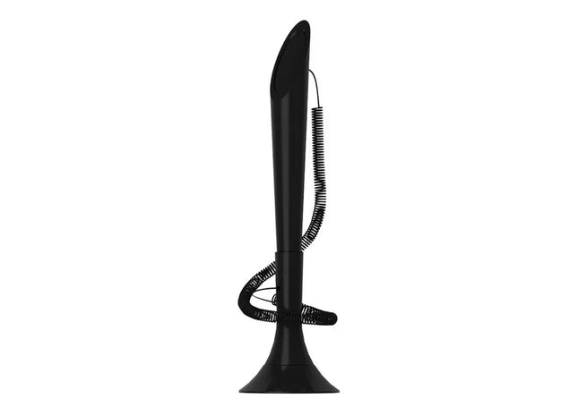 Deskpen Matt Cord Stehkugelschreiber mit Kordel - Elegant Mattschwarz TK Gruppe® Grosshandel 