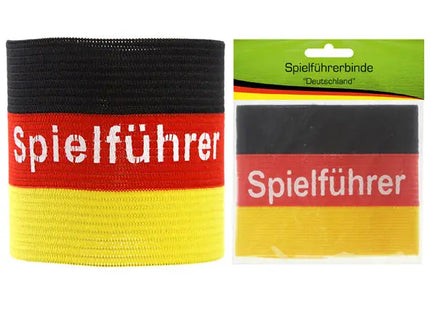 Deutsche Spielführer-Armbinde – Robust & Verstellbar für Alle Sportarten TK Gruppe® Grosshandel 