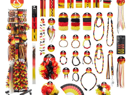 Deutscher Fußballboden-Drehständer, 36 Stück TK Gruppe® Grosshandel 