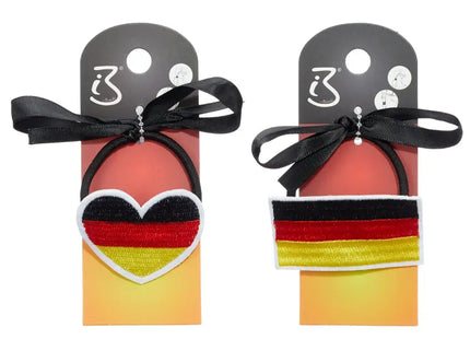 Deutsches Patch und Stirnband Set, 2er-Pack - Stilvolle Accessoires mit deutschem Einfluss TK Gruppe® Grosshandel 