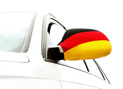 Deutschland Auto Außenspiegel Abdeckungen 2er Set - Flagge Abdeckungen für KFZ-Spiegel TK Gruppe® Grosshandel 