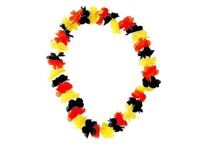 Deutschland Blütenkette, Patriotisches Blumen-Collier, Farbenfrohes Accessoire TK Gruppe® Grosshandel 