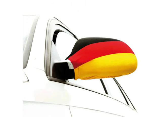 Deutschland-Fan-Autospiegelflaggen, 2er-Set – Nationalstolz für Ihr Fahrzeug TK Gruppe® Grosshandel 