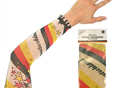 Deutschland Fan Tattoo-Ärmel, 46cm - Unterstützung im Stilvollen Look TK Gruppe® Grosshandel 