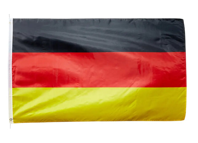 Deutschland Flagge, Großformat 90x150cm, Robust für Außenbereich TK Gruppe® Grosshandel 