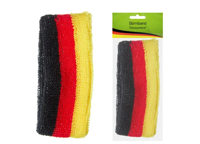 Deutschland Haarband – Stilvolles Accessoire für Nationalstolz TK Gruppe® Grosshandel 