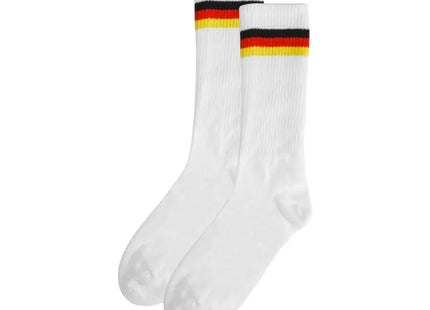 Deutschland-Socken in Weiß, Größe 38-41: Komfort trifft Nationalstolz TK Gruppe® Grosshandel 
