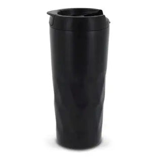 Diamantmuster Isolierbecher 450ml - Tiefschwarz TK Gruppe® Grosshandel 