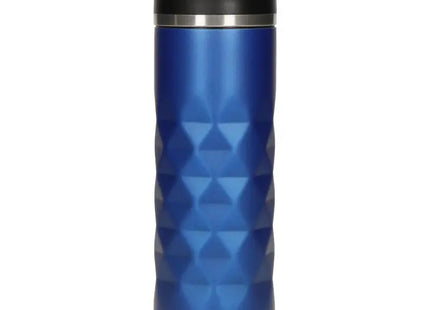 Diamond Thermobecher 450ml in Blau: Stilvoll, Isolierend & Praktisch TK Gruppe® Grosshandel 