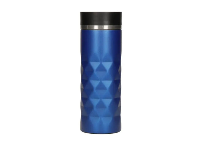 Diamond Thermobecher 450ml in Blau: Stilvoll, Isolierend & Praktisch TK Gruppe® Grosshandel 