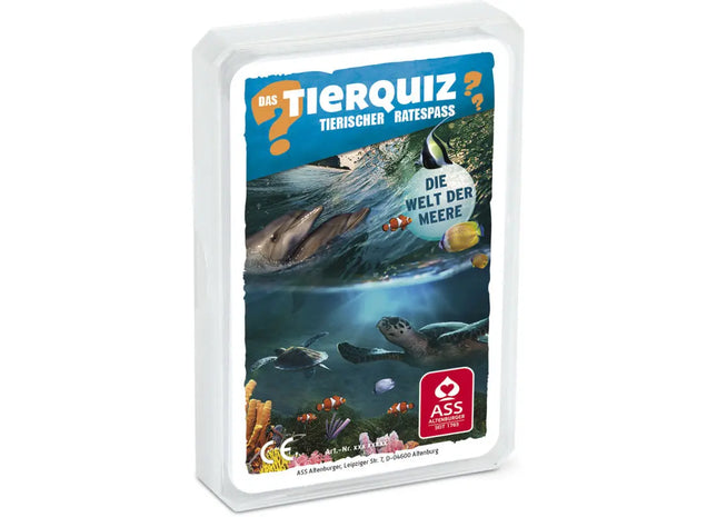 Die Welt der Meere Quiz im Kunststoffetui - Tiefseeabenteuer und Meereswissen TK Gruppe® Grosshandel 