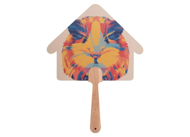 Digibreeze Eco Handfächer - Natürlicher Fächer für umweltbewusste Erfrischung zu Hause TK Gruppe® Grosshandel 