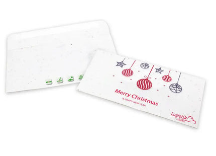 Digital bedruckter DIN-lang Umschlag aus Samenpapier – Öko-Kommunikation TK Gruppe® Grosshandel 