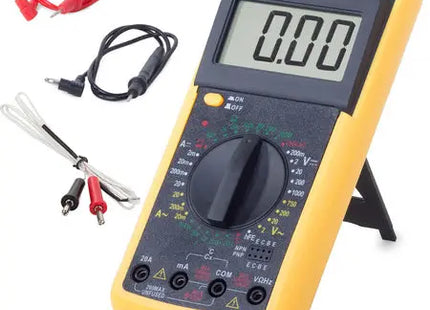 Digitales lcd-strommultimeter dt9208a tastkopf