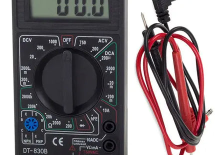 Digitales multimeter lcd elektronik strommesser