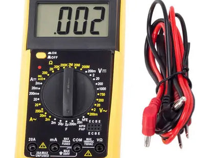 Digitales multimeter strommessgerät dt9205a lcd cyfra