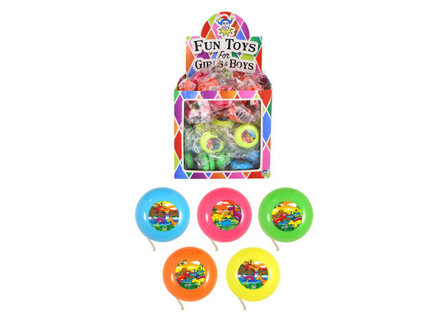 Dinosaurier Kreisel, 3,8 cm, 5 verschiedene Farben, Spielzeug für Kinderpartygeschenke TK Gruppe® Grosshandel 