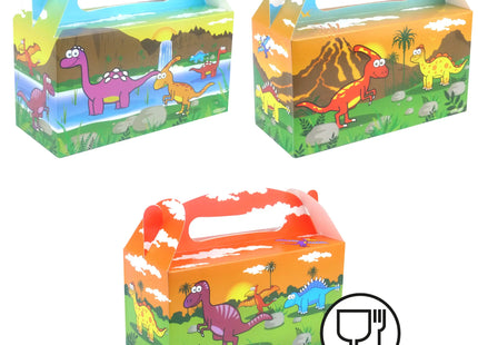 Dinosaurier-Lunchbox für Kinder, verschiedene Designs, 22,5 L x 9,5 B x 12 H cm, langlebig TK Gruppe® Grosshandel 
