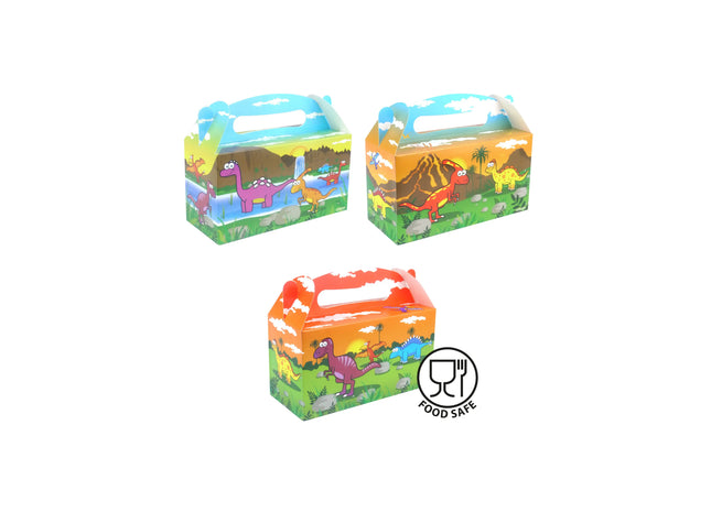 Dinosaurier-Lunchbox für Kinder, verschiedene Designs, 22,5 L x 9,5 B x 12 H cm, langlebig TK Gruppe® Grosshandel 