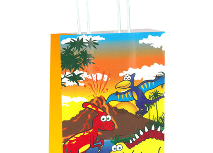 Dinosaurier-Tragetasche mit Griff, 14x21x7 cm, Kindergeschenk TK Gruppe® Grosshandel 