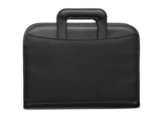 Dion Mikrofaser Dokumentenmappe - Eleganter Organisator, Tiefschwarz TK Gruppe® Grosshandel 