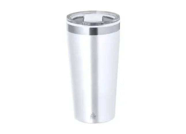 Dione Großer Thermobecher, 600ml, Reinweiß TK Gruppe® Grosshandel 
