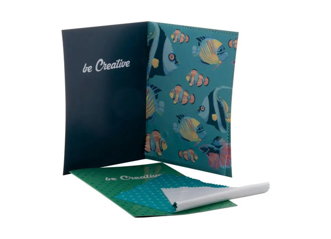 Dioptry Postkarte mit integriertem Brillenputztuch, weiß – Ideal für Mailings TK Gruppe® Grosshandel 