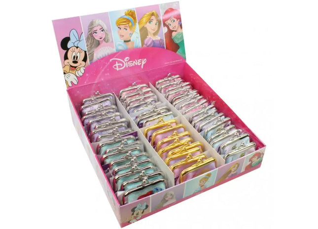 Disney Kinder Klick-Geldbörse - 5-fach Sortiertes Portemonnaie, Farbenfroh & Sicher TK Gruppe® Grosshandel 