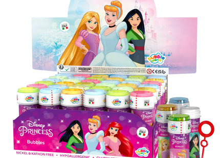 Disney Princess Bubble Tubs 60ml mit Puzzle-Labyrinth-Spiel - Kinder Seifenblasen-Set TK Gruppe® Grosshandel 