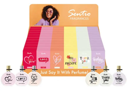 Diverse Dufteinheiten: SENTIO 15ml Quotes 1 mit 60pcs. Sortiert 6 Mal - ein Duft für jeden Anlass! TK Gruppe® Grosshandel 