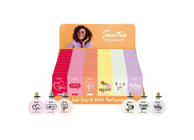 Diverse Dufteinheiten: SENTIO 15ml Quotes 1 mit 60pcs. Sortiert 6 Mal - ein Duft für jeden Anlass! TK Gruppe® Grosshandel 