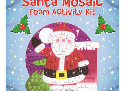 Diy-Mosaik-Set für Weihnachten: Weihnachtsmann-Bastelkit - Kinder & Familie TK Gruppe® Grosshandel 
