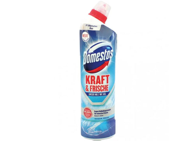 Domestos Active Power Ocean Toilettenreiniger-Gel 750ml - Tiefenreinigung mit Meeresduft TK Gruppe® Grosshandel 