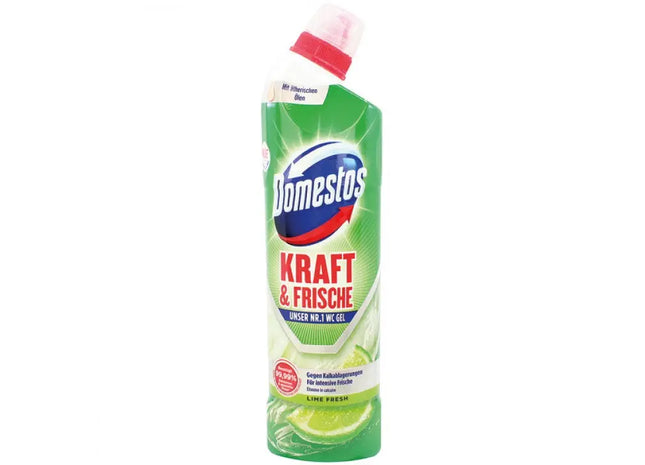 Domestos WC-Reinigungsgel 750ml Lime Fresh - Kraftvolle Sauberkeit & Frischeduft TK Gruppe® Grosshandel 