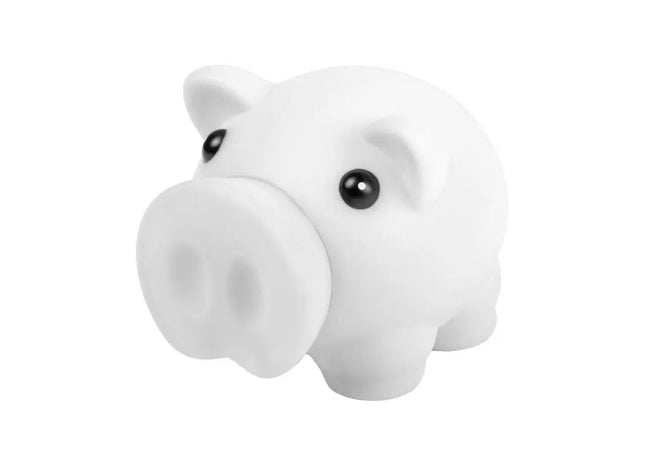 Donax Sparschwein - weiß, klassisches Keramik-Spardose TK Gruppe® Grosshandel 