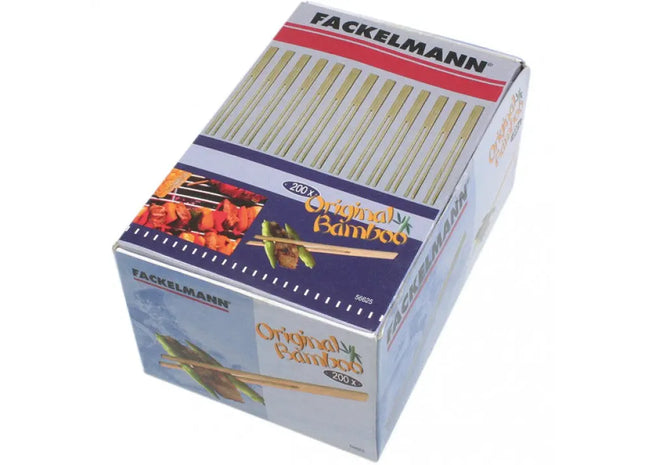 Doppel-Spieße aus Bambus, 200er-Pack – Ideal für Grill & Küche TK Gruppe® Grosshandel 