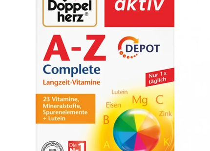 Doppelherz A-Z Langzeit-Vitamine, 40 Tabletten - Umfassende Nährstoffversorgung TK Gruppe® Grosshandel 