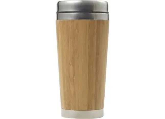 Doppelwandiger Bambus-Isolierbecher Sabine - Natürlich Braun - Öko-Design TK Gruppe® Grosshandel 