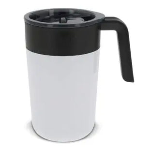Doppelwandiger Kaffeebecher, 400ml, Reinweiß TK Gruppe® Grosshandel 