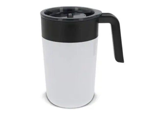 Doppelwandiger Kaffeebecher, 400ml, Reinweiß TK Gruppe® Grosshandel 