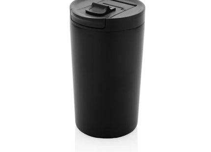 Doppelwandiger RCS SS Vakuum-Becher in Schwarz – Nachhaltig & Stilvoll TK Gruppe® Grosshandel 