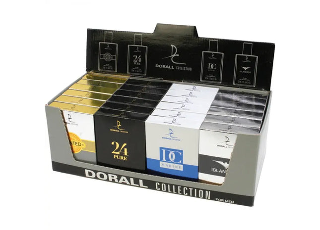 Dorall Herren Eau de Parfum 24er Set, je 30ml – Exklusive Duftkollektion TK Gruppe® Grosshandel 