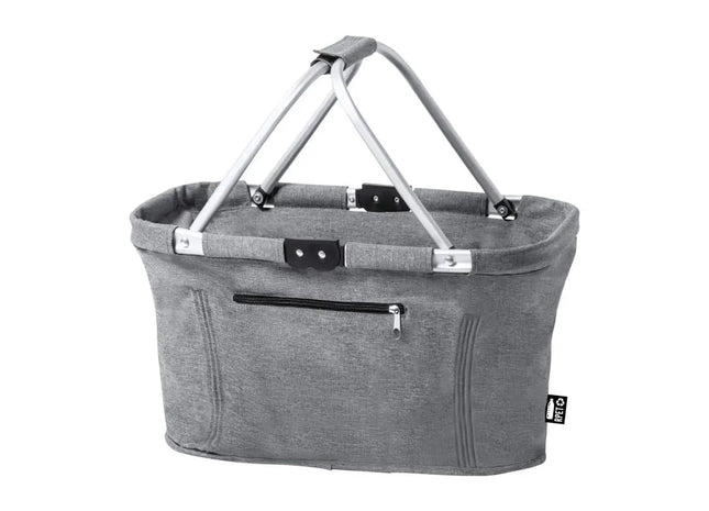 Dorothy RPET Picknick-Korb in Grau – Nachhaltig & Stilvoll TK Gruppe® Grosshandel 